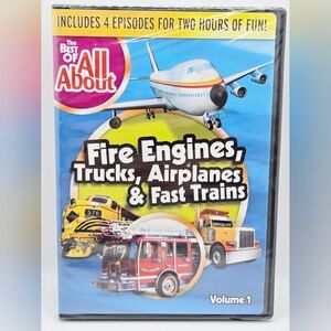 The Best of All About: Fire Engines, Trucks, Airplanes and Fast Trains‎
